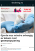 Gjorde mus mindre avhengig av kokain med genmanipulering