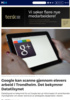 Google kan scanne gjennom elevers arbeid i Trondheim. Det bekymrer Datatilsynet