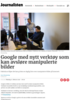 Google med nytt verktøy som kan avsløre manipulerte bilder