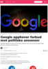 Google opphever forbud mot politiske annonser