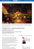 Grepet om organisasjonene strammes inn