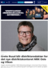 Grete Ruud blir distriktsredaktør for det nye distriktskontoret NRK Oslo og Viken