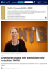 Grethe Brandsø blir administrativ redaktør i NTB