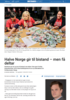 Halve Norge gir til bistand - men få deltar