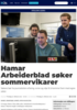 Hamar Arbeiderblad søker sommervikarer