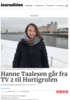 Hanne Taalesen går fra TV 2 til Hurtigruten