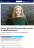 Hanne Wetland fra Innovasjon Norge til Netlife Research