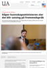 Håper kunnskapsministeren sier det blir satsing på fremmedspråk