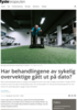 Har behandlingene av sykelig overvektige gått ut på dato?