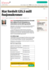 Har fordelt 125,5 mill fusjonskroner