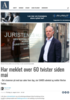 Har meklet over 60 tvister siden mai