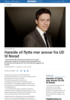 Hareide vil flytte mer ansvar fra UD til Norad