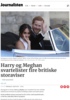Harry og Meghan svartelister fire britiske storaviser