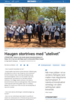Haugen stortrives med "utelivet"