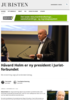Håvard Holm er ny president i Juristforbundet