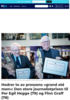 Hedrer to av pressens «grand old men»: Den store journalistprisen til Per Egil Hegge (79) og Finn Graff (78)