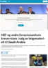 HEF og andre livssynssamfunn krever stans i salg av krigsmateriell til Saudi-Arabia