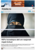 HEFs hovedstyre delt om nasjonalt niqab-forbud