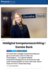 Heldigital kompetanseutvikling i Danske Bank