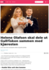 Helene Olafsen skal dele ut Gullfisken sammen med kjæresten