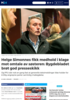 Helge Simonnes har klaget Bygdebladet til PFU for kritisk omtale av søsteren. Skrev selv forslag til beklagelse i redaktørens navn