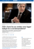 Helt i front for en verden som ligger bakpå for å nå klimamålene?