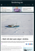 - Helt vilt det som skjer i Arktis