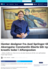Henter designer fra Axel Springer til Akersgata: Constantin Eberle blir ny kreativ leder i Aftenposten