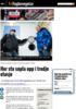 Her sto søpla opp i tredje etasje