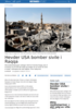Hevder USA bomber sivile i Raqqa