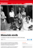 Historisk streik