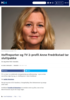 Hoffreporter og TV 2-profil Anne Fredrikstad tar sluttpakke