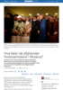 Hva betyr de afghanske fredssamtalene i Moskva?