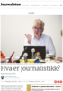 Hva er journalistikk?