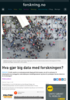 Hva gjør big data med forskningen?