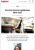 Hva kan korona-epidemien lære oss?