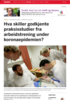 Hva skiller godkjente praksisstudier fra arbeidstrening under koronaepidemien?