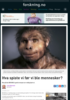Hva spiste vi før vi ble mennesker?