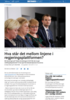 Hva står det mellom linjene i regjeringsplattformen?