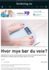 Hvor mye bør du veie?