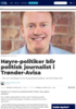 Høyre-politiker blir politisk journalist i Trønder-Avisa