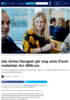Ida Anna Haugen gir seg som frontredaktør for NRK.no