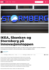 IKEA, Sbanken og Stormberg på innovasjonstoppen