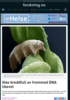 Ikke breddfull av fremmed DNA likevel