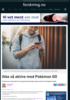 Ikke så aktive med Pokémon GO