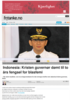 Indonesia: Kristen guvernør dømt til to års fengsel for blasfemi