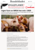Ingen funn av MRSA hos svin i 2020