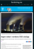Ingen vekst i verdens CO2-utslipp
