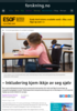 - Inkludering kjem ikkje av seg sjølv