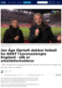 Jan Åge Fjørtoft dekker fotball for NENT i koronastengte England - slik er arbeidsforholdene